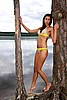 Alexandra, modell vid vatten, vatten, modell, vattenbilder, bikini, bikinibilder